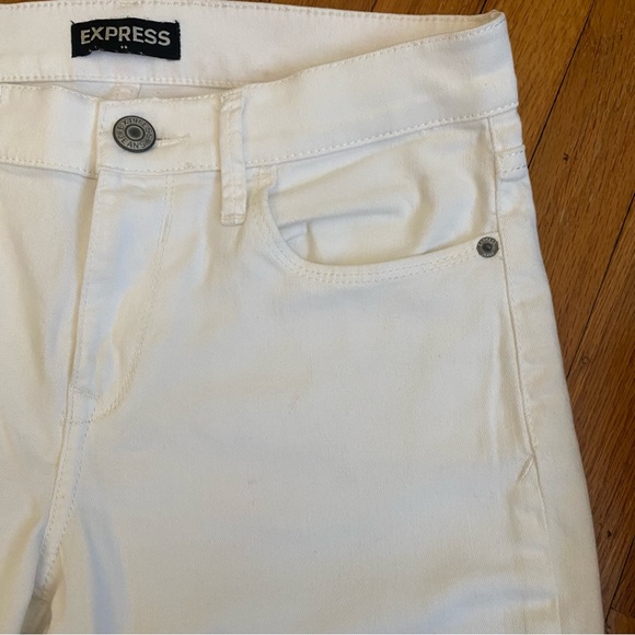 White Denim Pants - Picture 3 of 7